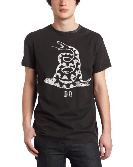 DIESEL 55dsl By T do It Graphic Snake Comfort Fit T shirt in Black for Men Lyst