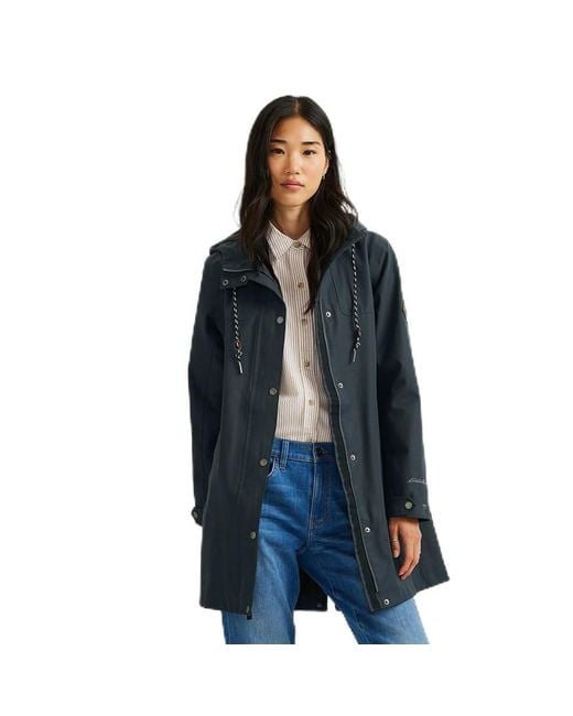 Eddie Bauer Blue Charly Waterproof Rain Parka