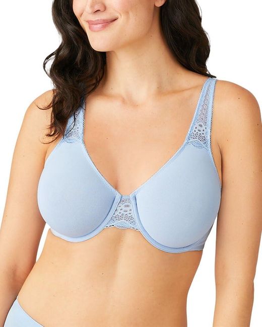 Wacoal Blue Plus Size Soft Embrace Underwire Bra