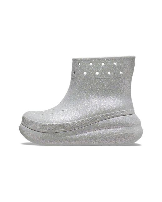 CROCSTM Gray Crush Rain Boots
