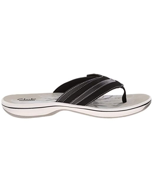 clarks women's brinkley keeley flip flop