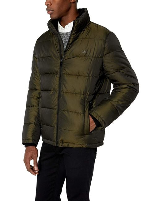 calvin klein men's puffer vest
