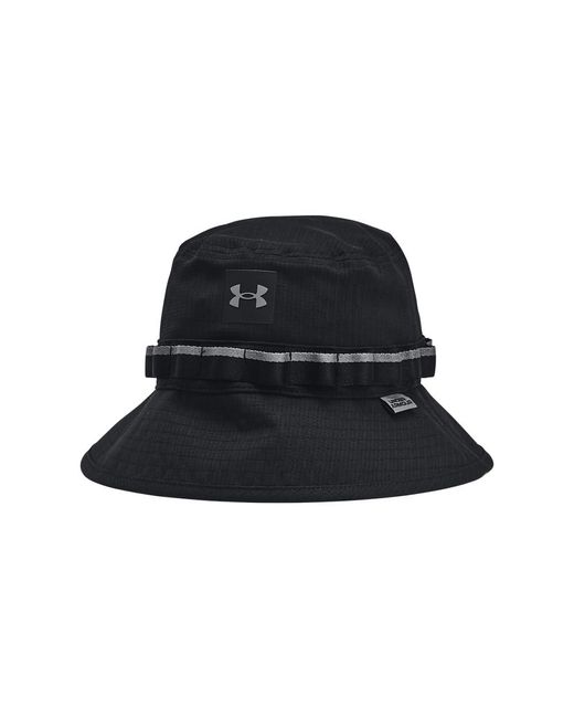 Under Armour Black Iso-chill Armourvent Bucket Hat for men