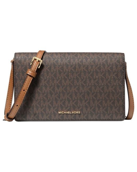Michael Kors Black Jet Set Medium Flap Crossbody