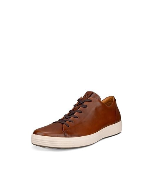 Ecco Soft 7 Premier Sneaker in Brown for Men Lyst UK
