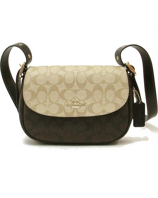 COACH Macie Saddle Bag in Black Lyst