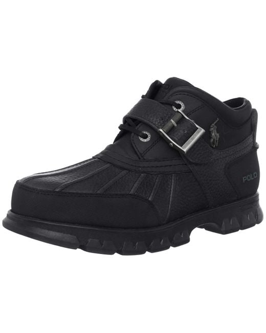 Polo Ralph Lauren Dover Iii Hiking Boot in Black for Men | Lyst