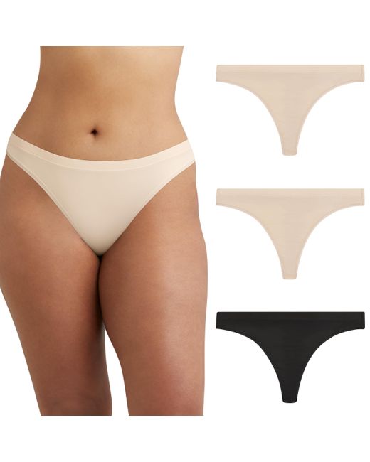 Maidenform White Barely There Lace Panties