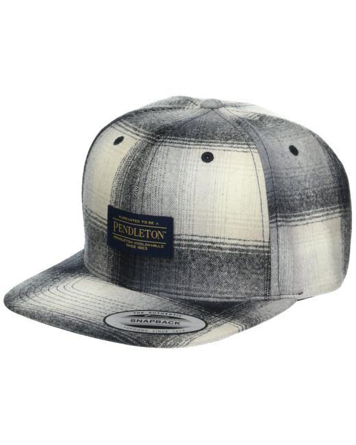 Pendleton Black Flat Brim Hat for men