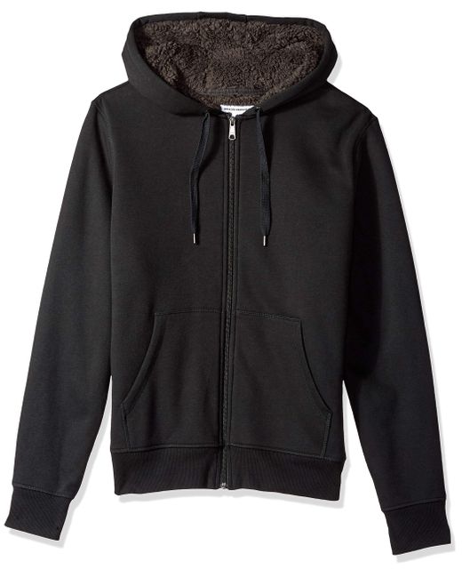 amazon men's sherpa lined hoodie