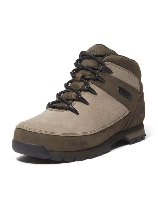 Timberland Brown Euro Sprint Mid Lace Up Boot for men