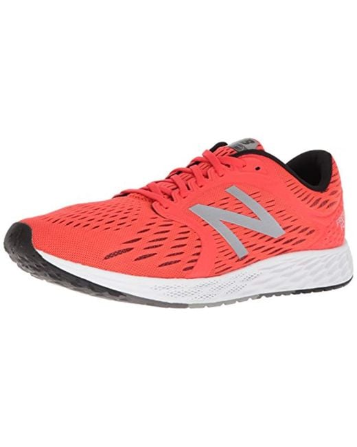 Men's Red Zante V4 Fresh Foam Running Shoe Men's Red Zante V4 Fresh Foam Running Shoe