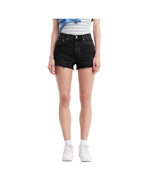 Levi's Black 501 Original Shorts