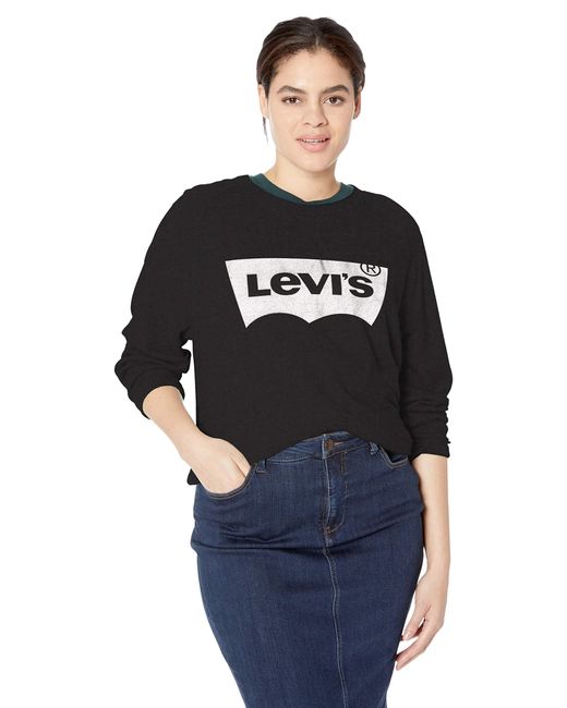 plus size levi's sweatshirt