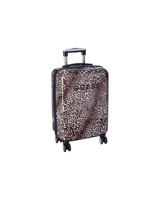 Guess Multicolor Mimsy Carry-on luggage, Leopard, 14.25" X 7.5" X 20"