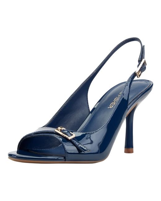 Marc Fisher Blue Paza Pump