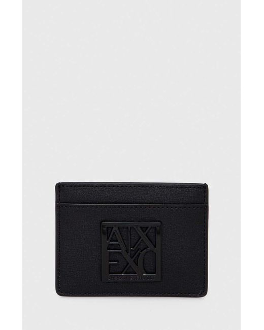 Emporio Armani Black A | X Armani Exchange Susy Small Leather Good
