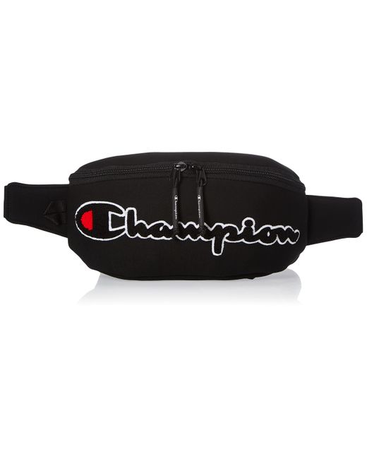 champion black prime waist sling pack