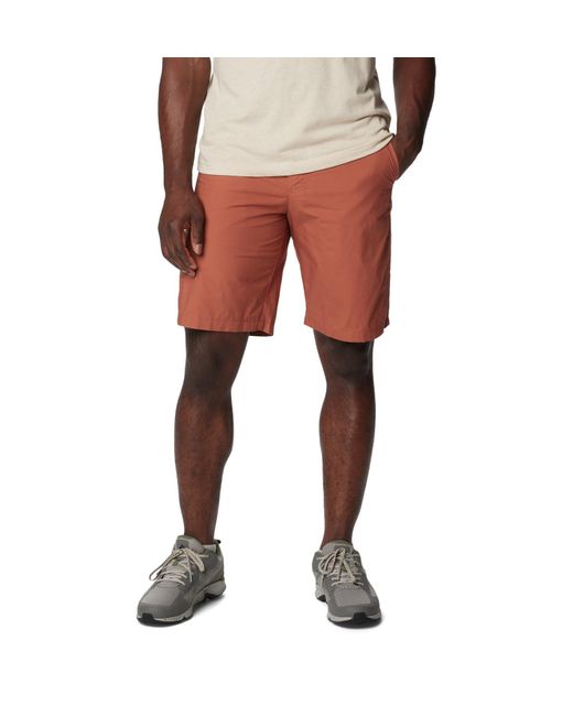 Columbia Orange Washed Out Short Hiking for men