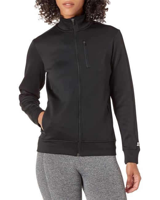 plain black track jacket
