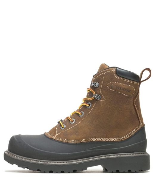 Wolverine Floorhand Swamp Waterproof Steel Toe 6" Boot Construction in