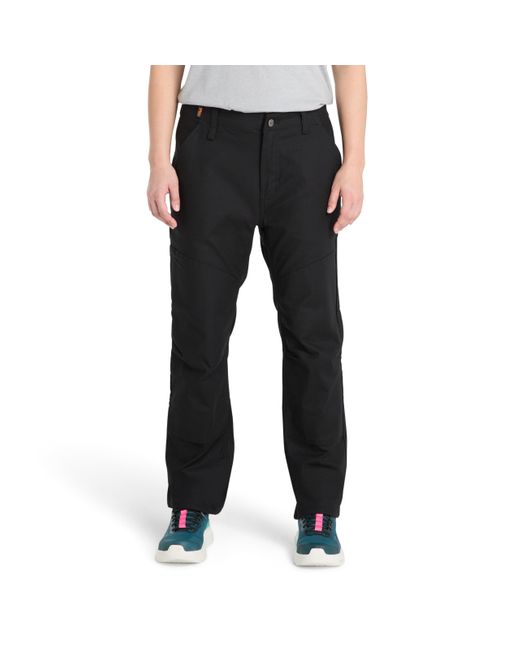 Timberland Black Gritman Flex Athletic Fit Double Front Utility Work Pant
