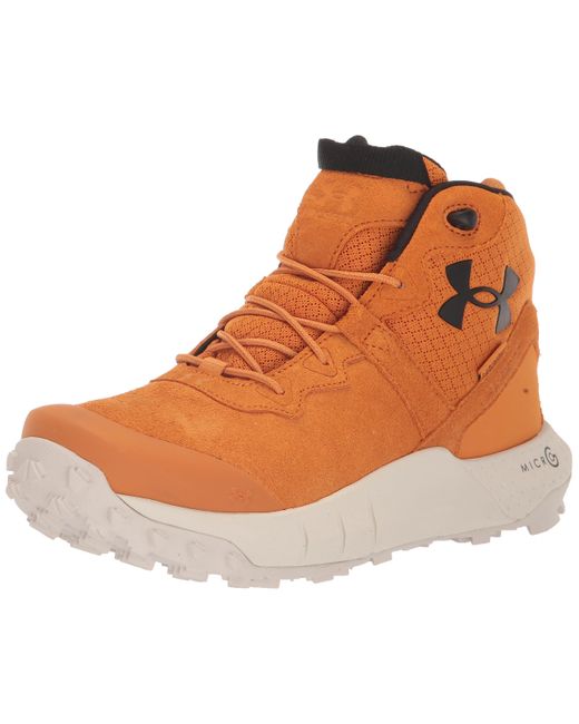 Under Armour Micro G Valsetz Trek Mid Waterproof Military And Tactical  Boot, in Brown for Men | Lyst