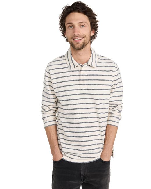 Vince White Linen L/s for men