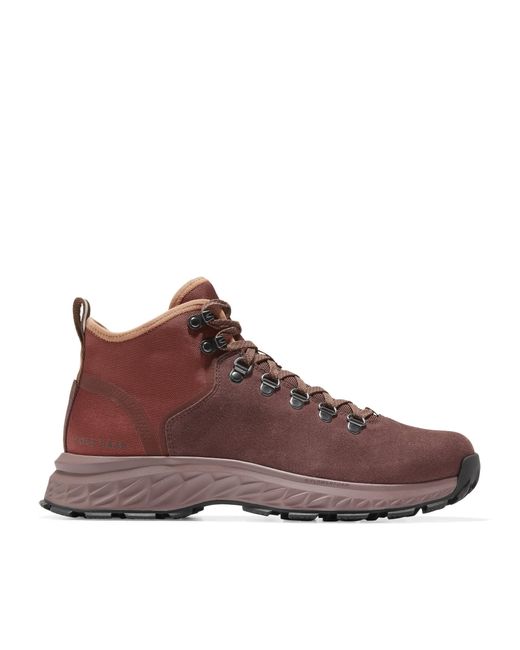 Cole Haan Red Zerogrand Street Hiker Fashion Boot for men