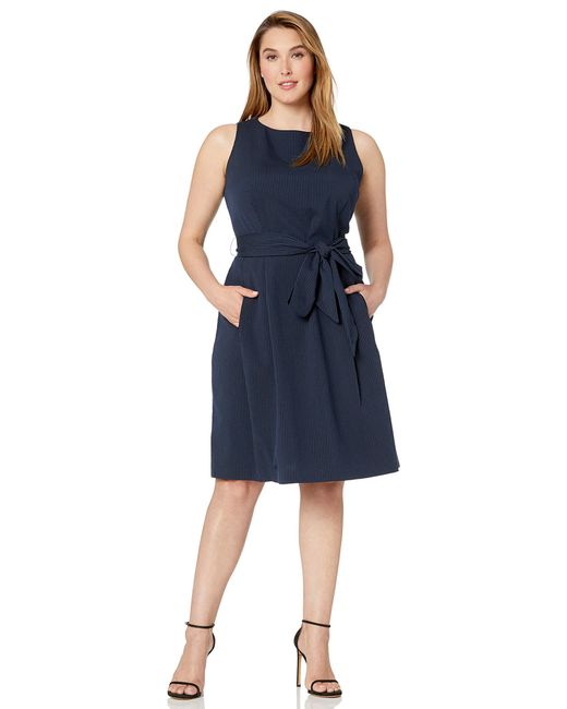 anne klein seersucker dress