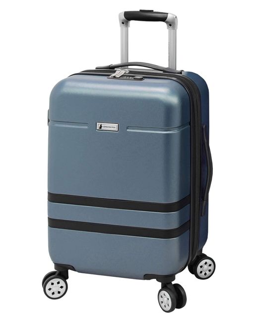 London Fog Blue Southbury Ii Hardside Luggage With Spinner Wheels
