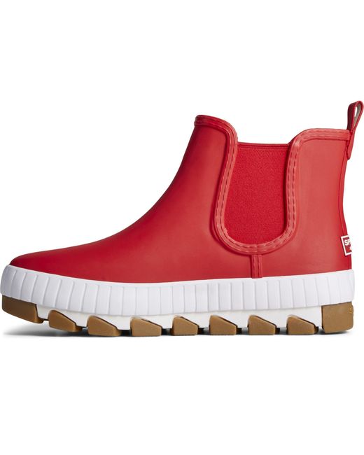 Sperry Top-Sider Red Torrent Chelsea Rain Boot
