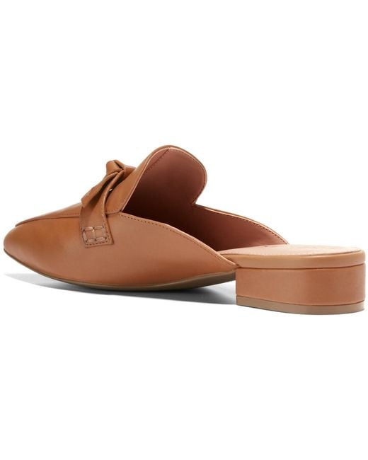 Cole Haan Brown Piper Bow Mule