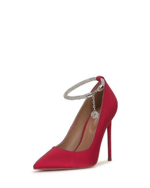Jessica Simpson Sekani Ankle Wrap Pump in Pink Lyst