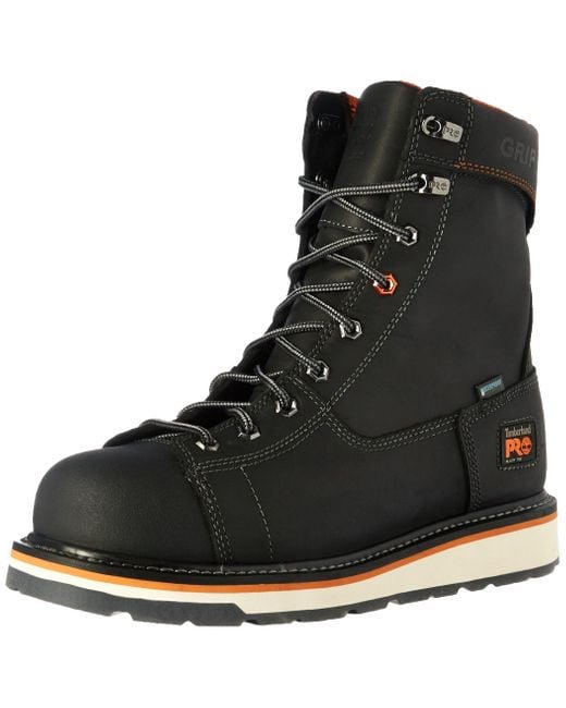 Timberland Gridworks 8" Alloy Safety Toe Waterproof Industrial And  Construction Shoe in Black for Men | Lyst