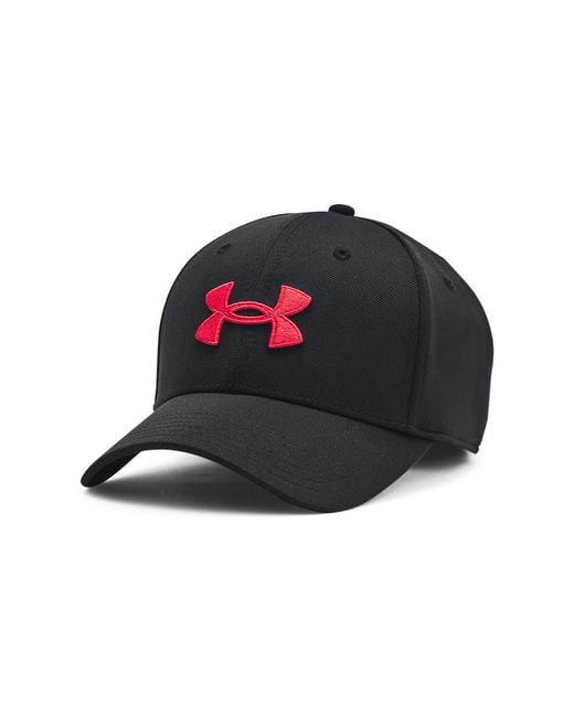 Under Armour Blitzing Cap Stretch Fit, in Blue for Men