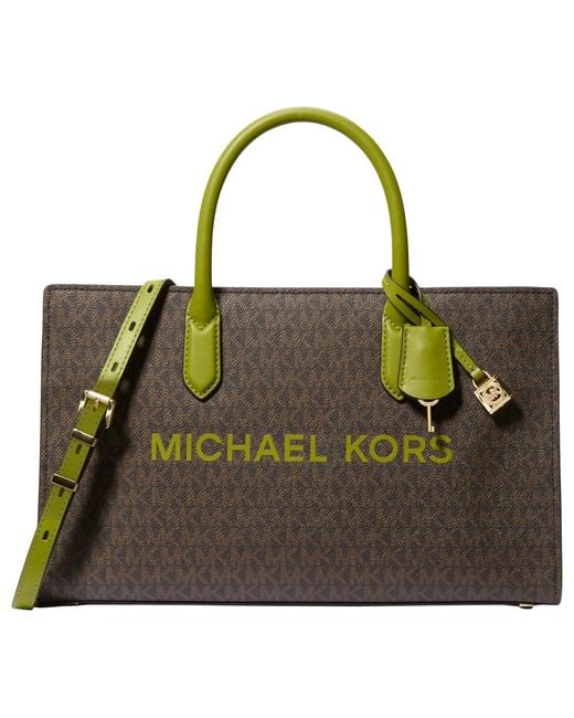 Michael Kors Multicolor Scarlett Medium East West Satchel
