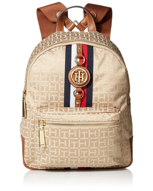 Tommy Hilfiger Synthetic Backpack Jaden in Natural Save 25 Lyst