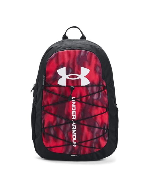 Under Armour Red Adult Hustle Sport Backpack,