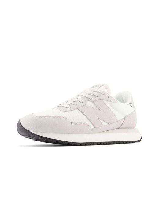 New Balance White 237 V1 Sneaker for men