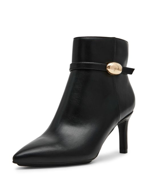 Anne Klein Black Margie Ankle Boot