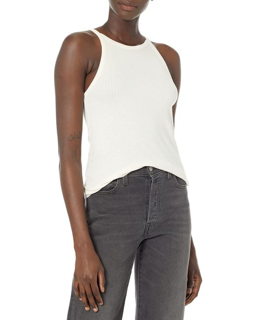 Theory Gray Cropped Halter.knit