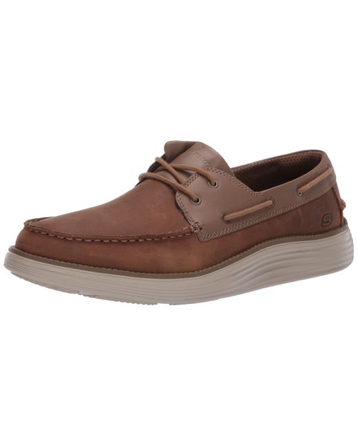 Skechers Leather Status 2.0 Former Boat 