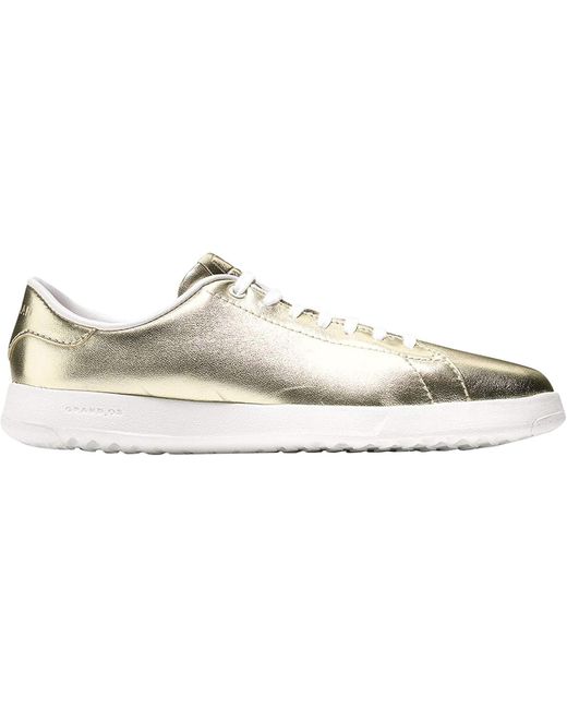 cole haan metallic sneakers