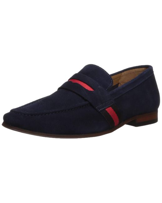 steve madden blue loafers