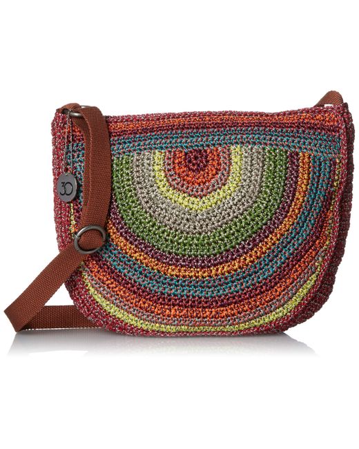 The Sak Ryder Crescent Crossbody Handbag IUCN Water