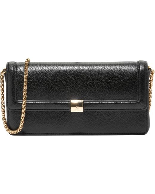 Cole Haan Black Daniella Wallet On A Chain