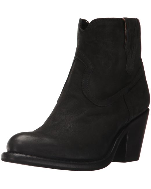frye lillian western bootie
