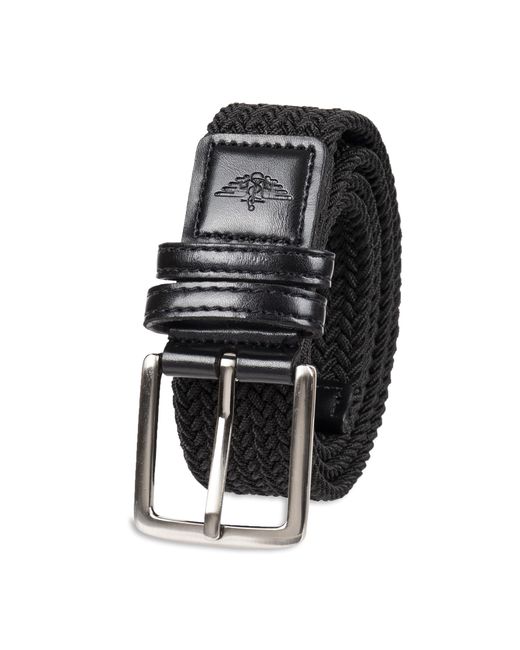 Dockers Black Braided Belt for men