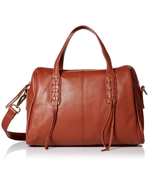 Lucky Brand Leather Lucky Amber Satchel Save 13 Lyst
